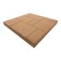 Brico Concrete Patio Slab – 18" x 18" – Light Brown
