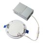 LED Recessed Light - 4" - 3000K - Warm White - White - 8/Pkg
