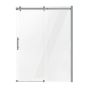Porte de douche coulissante Inspiration, 60", verre clair, cadre chrome