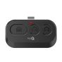 Télécommande universelle pour porte de garage, 3 boutons, noir