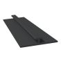 Flat Joint Trim – Aluminum – Matte Black