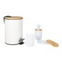 4-Piece  Bathroom Accessory Set - Matte White