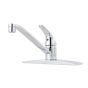 Kitchen Faucet - 1 Handle - Polished Chrome Finish