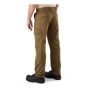 Pantalon cargo de travail extensible, 30-32", vert militaire