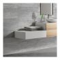 Porcelain Floor & Wall Tile - 12" x 24" - Grey
