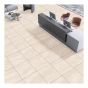 Luri Porcelain Tile - 24" x 24" - Matte Beige