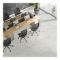 Meria Porcelain Tile - 24" x 24" - Grey Matte