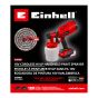 Pistolet HVLP sans fil, 18 V, 800 ml, outil seulement