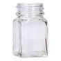 Square Glass Sampling Bottle - 30 mL - No Cap