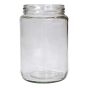 Short Round Glass Jars - 82 mm TW - 12 x 750ml