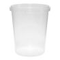 Round Plastic Food Container - 1 L