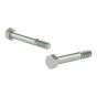 Hex Head Bolts - 3/8" x 10" - Zinc-Plated - 25/Pkg