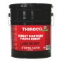 Ciment plastique THIROCO CR-20 professionnel, surfaces sèches et humides, noir, 20 kg