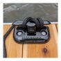 Retractable Mooring Cleat – Aluminum – Black - 6"