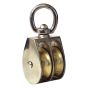 Double pulley - Swivel - 1,5"