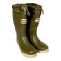 Bottes de pluie 14" isolées en caoutchouc, Prairie, vert, grandeur 12