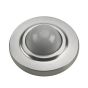 Wall Mount Door Stop - Convex - Brushed nickel - 2 1/2"
