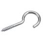 Crochet à visser tirefond, 4.8 mm x 2 3/4"
