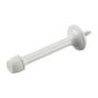 3" Rigid Door Stop - White - 3" - 2/Pkg