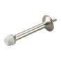 3" Rigid Door Stop - Brushed nickel - 3" - 2/Pkg