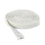 White Fiberglass Self-Adhesive Window Tape - 5/8" x 1/8" x 8'