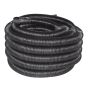 Filter tubing - Non-perforated - Black - 4" x 45 m