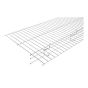 Wire Shelving - PS Model - Continuous Sliding Rod - 16" x 96"