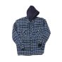 Flannel Shirt with Hood - Assorted - Size X-large