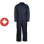 Insulated Work Coverall - Marine - Size Large