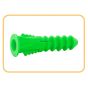 Ancrages de plastique, vert, 5/16", 100/pqt