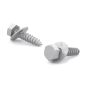 Hex Head Bolts with Washer - Hot-Dip Galvanized Steel - 3 1/2" - 4/Pkg