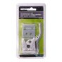 Self-adjusting gate latch - Galvanized