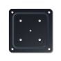 Fixplak 44 Anchor Plate - Black - 4" x 4"