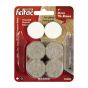 ULTRA FELTAC Heavy-Duty Round Felt Pads - 1" - 24/Pkg