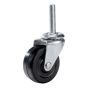 Multi-Purpose Furniture Caster - With Threaded Stem - 2" x 3/8"