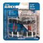 SUPER SLIDEX Gray Round Screw-on Ultra-Sliding Glides - 1 1/4 in - 4/Pkg