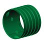 Manchon extérieur à drain, 4", vert