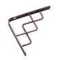 Decorative Shelf Bracket - Oil bronze - 20 mm x 8"