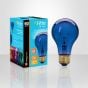 Ampoule fête, incandescente, A19, 60 W, bleu