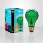 Party Bulb - Incandescent - A19 - 60 W - Green