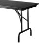 Pattes de table pliantes, noir, 28,375", 2/pqt
