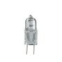 Ampoule halogène T4 JC, 12 volts, culot GY6.35 bi-pin, clair