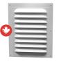 Standard Rectangular Gable Vent - 8" x 12"
