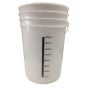 Graduated Pail - Food Grade Plastic - 25 L