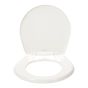 Siège de toilette en plastique à fermeture lente Caswell