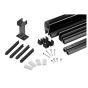 Legacy kit for glass railing - Black - 48" x 42"