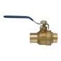 Ball valve copper n/drain 3/4"