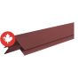 CanExel Ced'R-Vue Outside Corner - 1" x 10' - Country Red