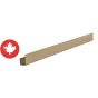 J-Trim for CanExel Ced'R-Vue - 1" x 10' - Sandalwood