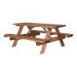 Picnic Table - Cedar Color - 4' x 6'